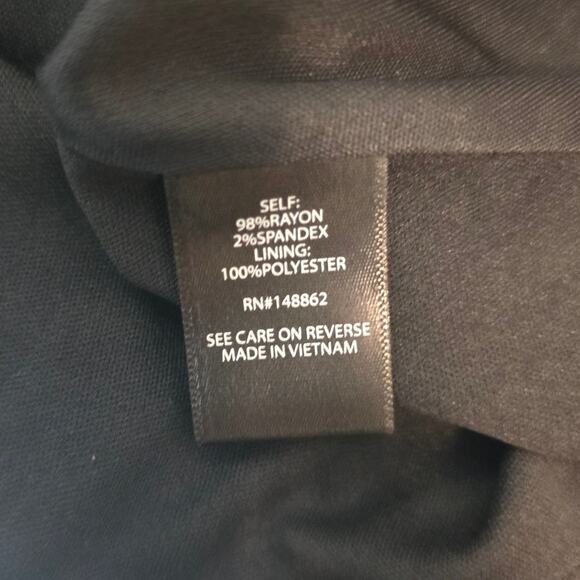 Torrid Black Sleeveless Belted Slip Dress Business Work Dress 3/3X NWT - Picture 7 of 7